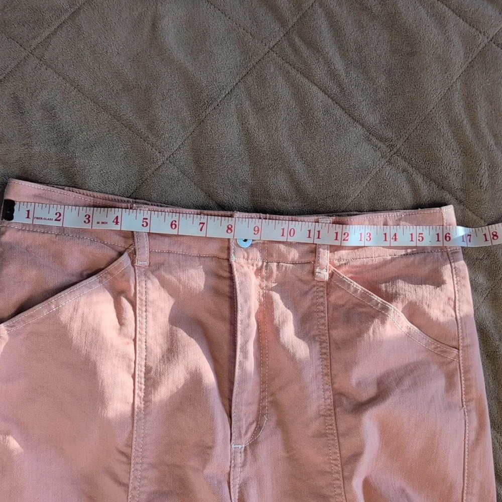 The Delaney Clean-Seamed High-Rise Wide-Leg Jeans by Maeve - Picture 11 of 14